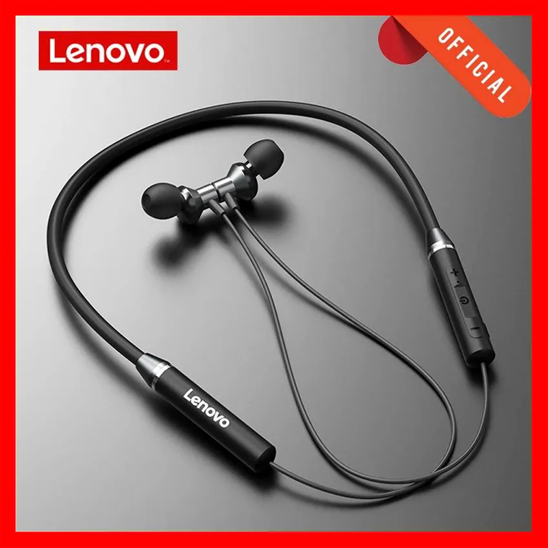 Magnetic Neckband Sports Earphones - 레노버 블루투스 이어폰 방수 HIFI 무손실