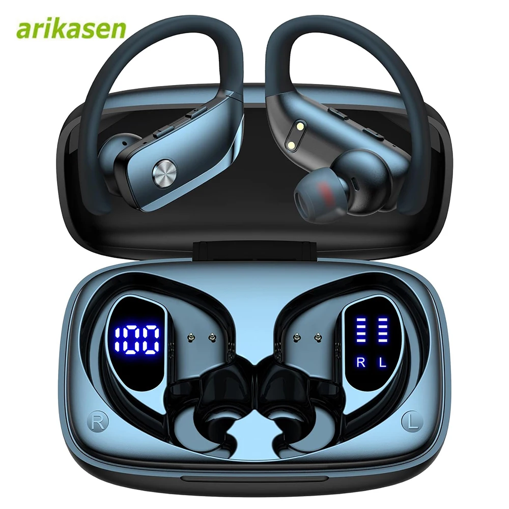 Anc Wireless Over Ear Headphones - 무선 이어버드 블루투스 헤드폰 48시간 재생
