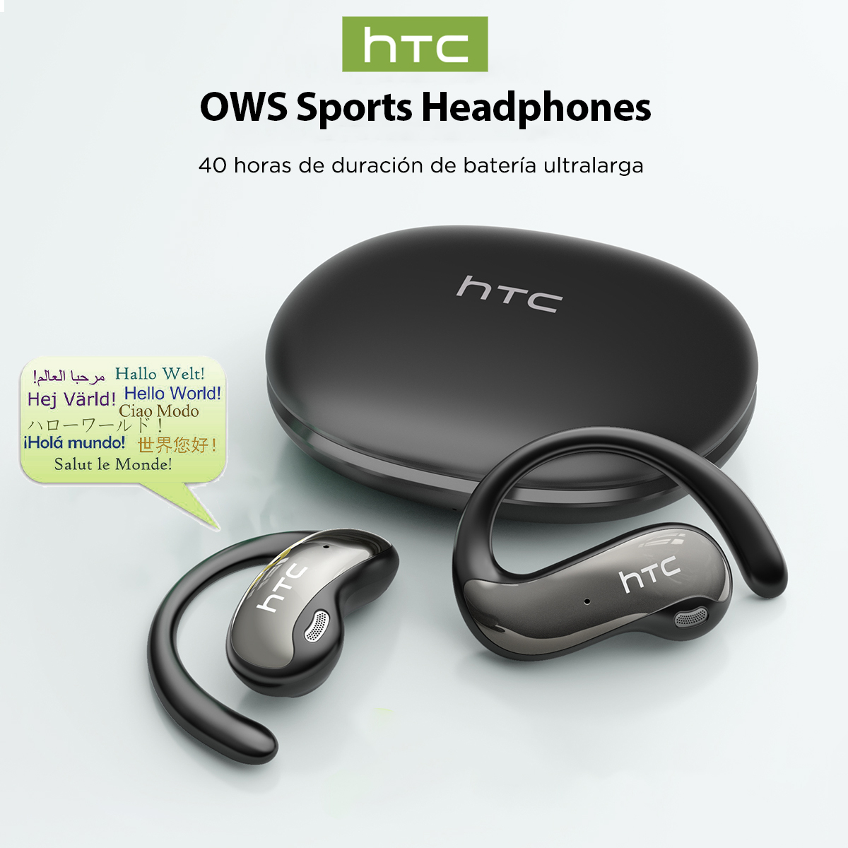 Type C Wired Earphones With Mic - HTC NE19 블루투스 이어폰 AI OWS