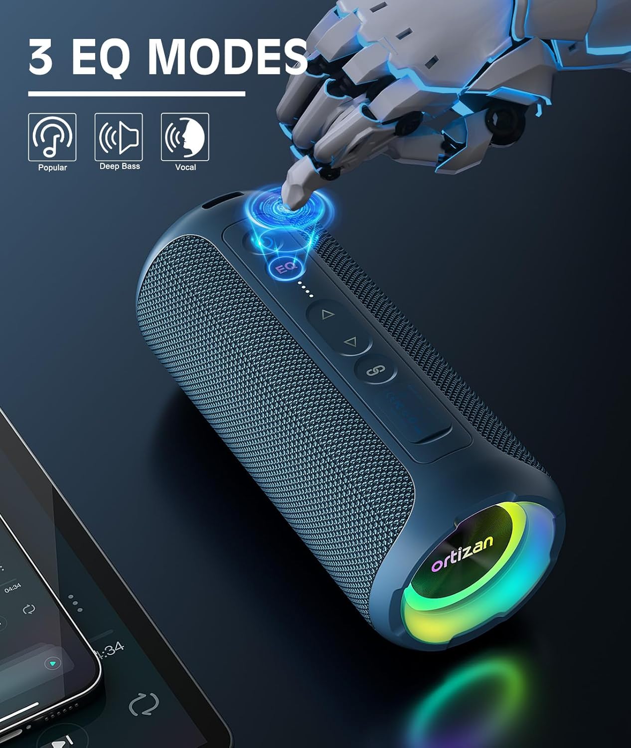 40W HD 사운드 및 베이스, IPX7 방수, 30H - Portable Bluetooth Speaker Waterproof Ipx7 리뷰 및 가격