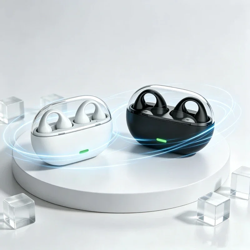 블루투스 헤드셋 5.3 무선 공기전도 헤드폰 클립형 이 - Open Ear Air Conduction Headphones 리뷰 및 가격