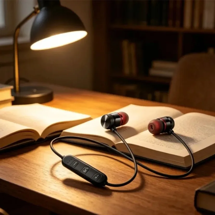 목에 착용하는 블루투스 이어폰, 이어폰형, 자석 부착, - Magnetic Neckband Sports Earphones 리뷰 및 가격