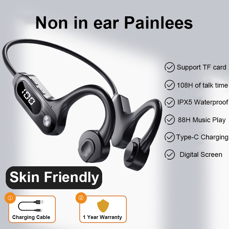 골전도 블루투스 5.3 이어버드 걸이식 이어후크, IP - Open Ear Air Conduction Headphones 리뷰 및 가격