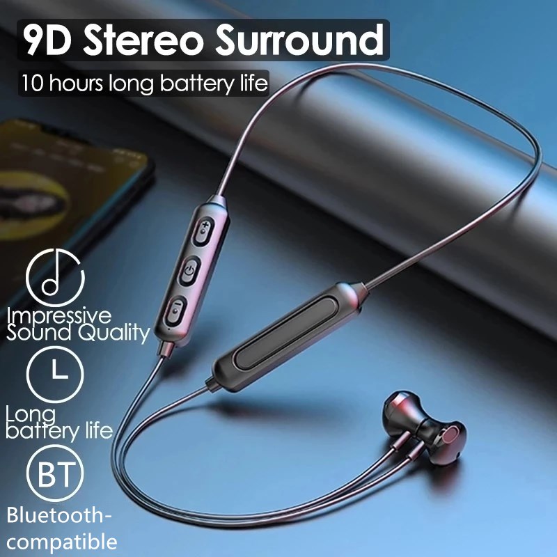 무선 블루투스 5.0 이어폰, 마그네틱 스포츠 러닝 헤 - Magnetic Neckband Sports Earphones 리뷰 및 가격
