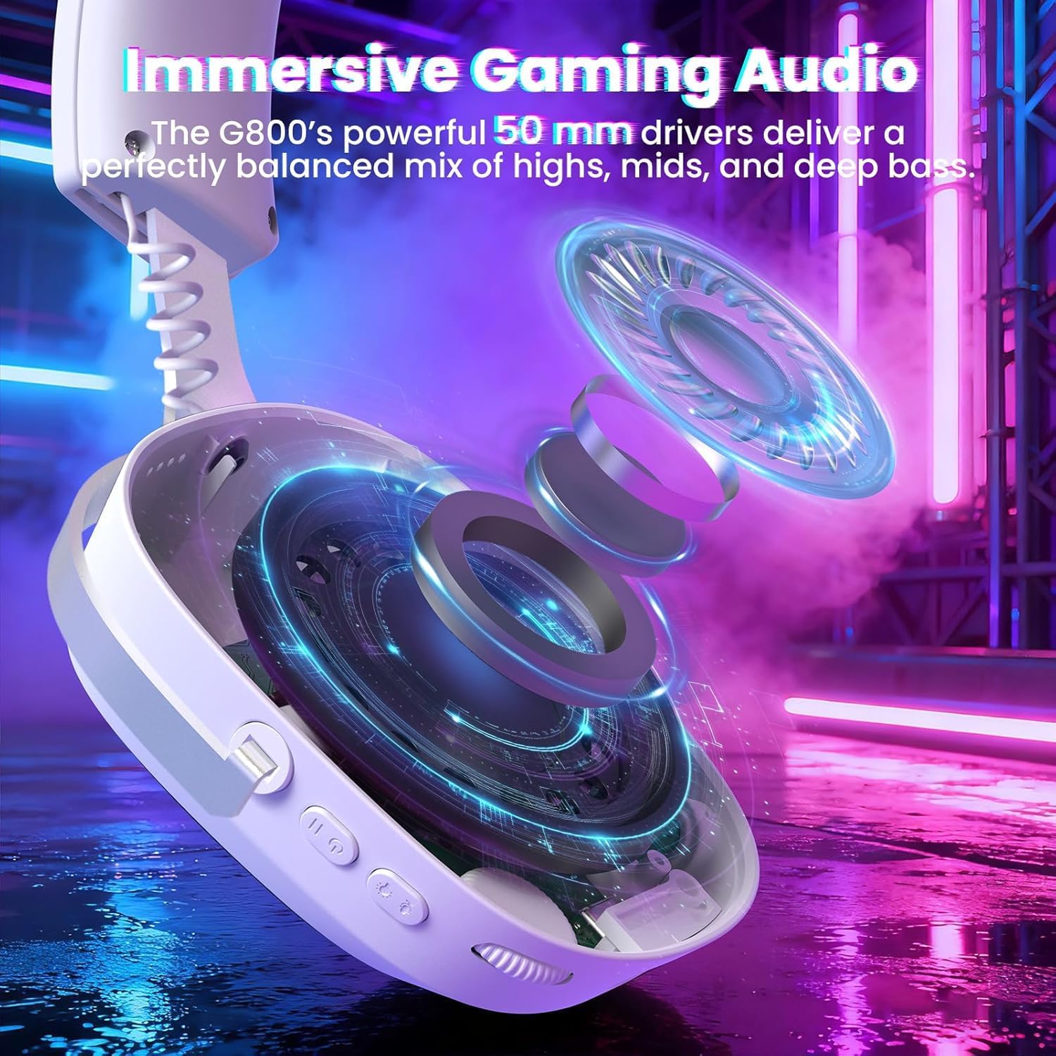ATTACK SHARK G800 무선 게이밍 헤드셋 7 - Gaming Headset With Mic Rgb 리뷰 및 가격