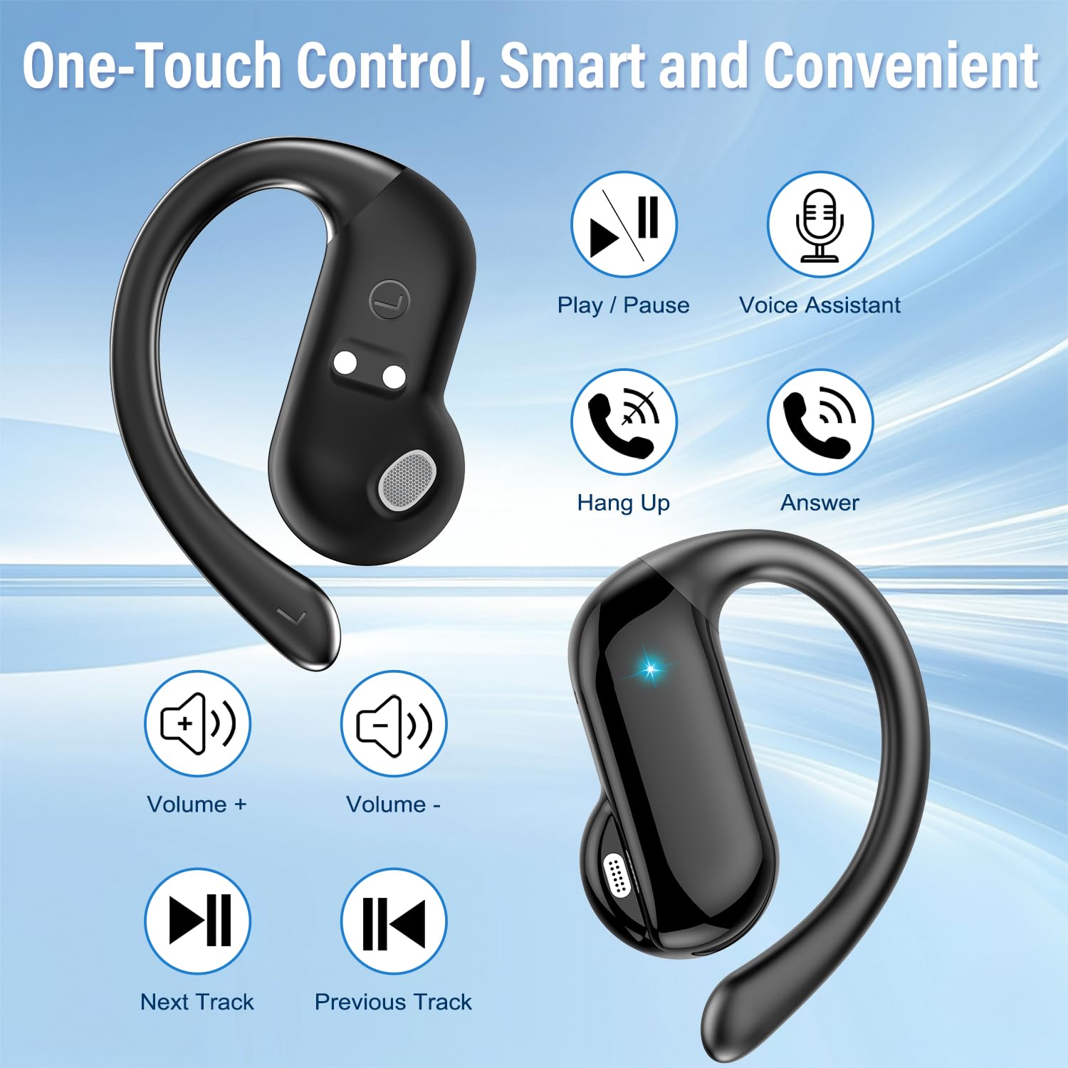 2026 오픈형 이어버드 블루투스 5.4 무선 헤드폰  - Open Ear Air Conduction Headphones 리뷰 및 가격