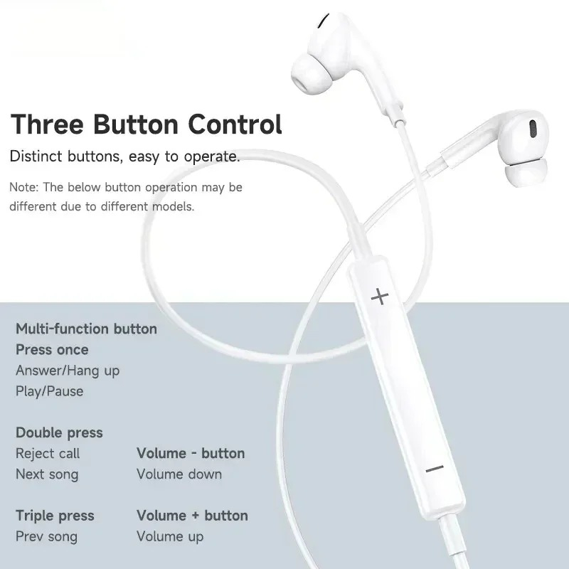샤오미, 삼성 S21, S20, 아이폰, 화웨이 휴대폰 - Type C Wired Earphones With Mic 리뷰 및 가격