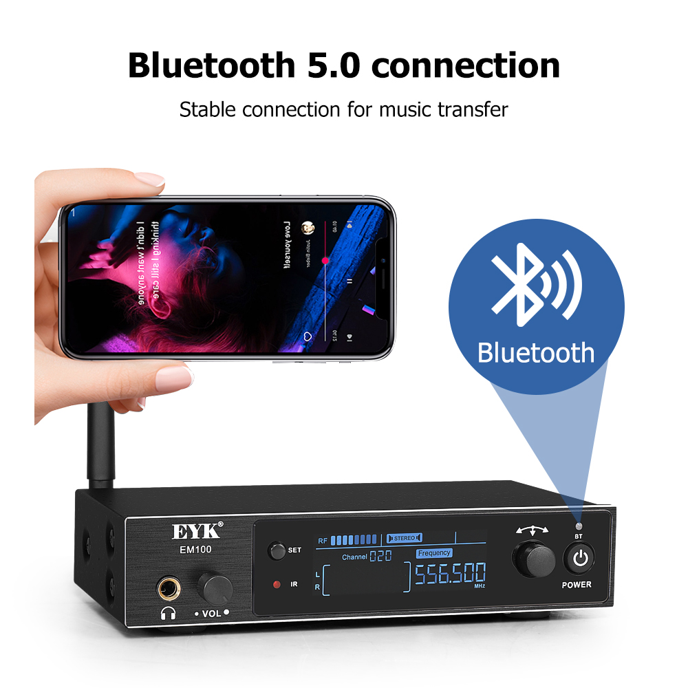 EYK 인이어 모니터 시스템, 스테레오 전문 무대 UH - In Ear Monitors For Singers 리뷰 및 가격