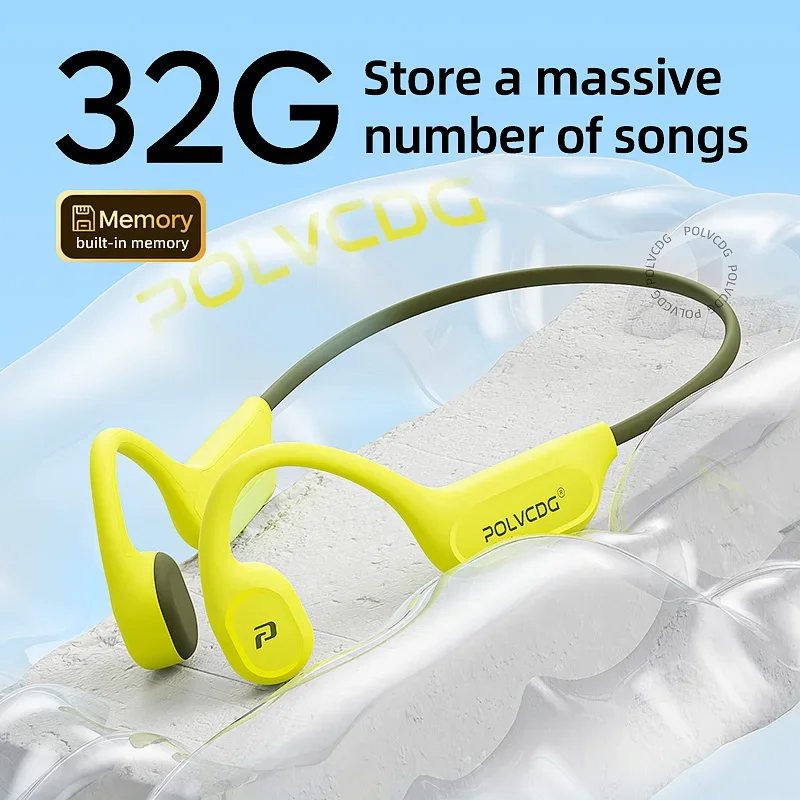 POLVCDG X9 골전도 수영 이어폰 32G IPX8 - Open Ear Air Conduction Headphones 리뷰 및 가격