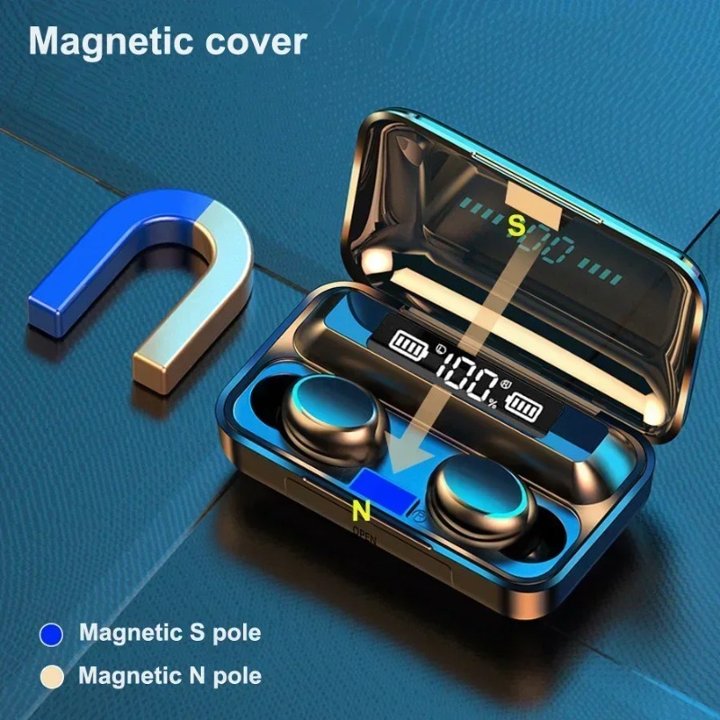 디스플레이 화면이 있는 TWS 무선 이어폰, 좋은 음질 - Tws Earbuds Bluetooth 5.3 리뷰 및 가격
