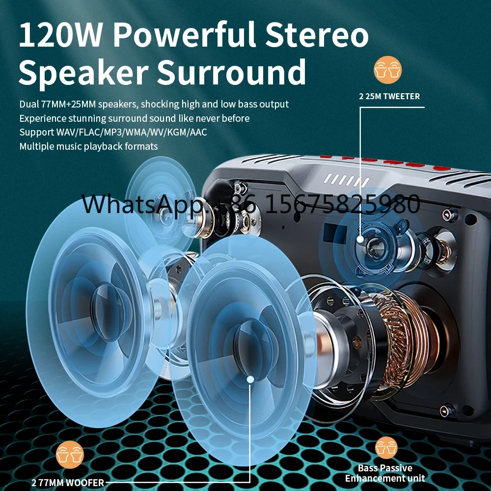 IPX7 방수 X10 휴대용 블루투스 스피커 120W  - Portable Bluetooth Speaker Waterproof Ipx7 리뷰 및 가격