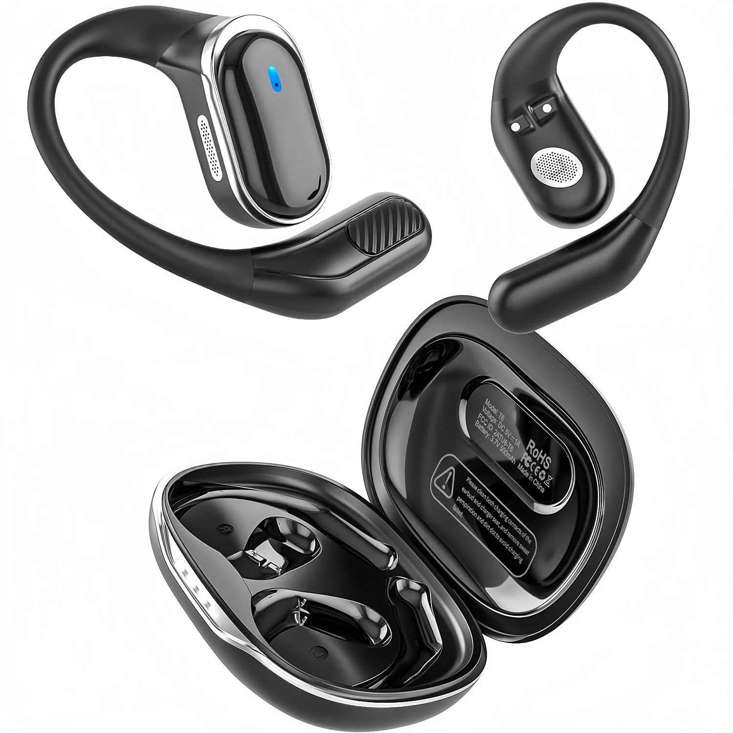 블루투스 이어폰 무선 헤드폰(마이크 포함) 공기 전도  - Open Ear Air Conduction Headphones 리뷰 및 가격